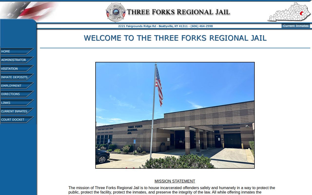 Owsley County arrest lookup through Three Forks Regional Jail